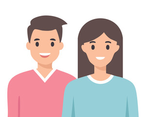Avatar  of man and  woman 1