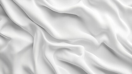 Obraz premium Mockup of White Cloth in Texture (Generative AI)