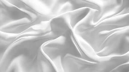 Mockup of White Cloth in Texture (Generative AI)