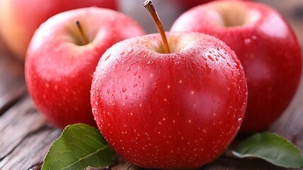 Fresh and Juicy Apple (Generative AI)