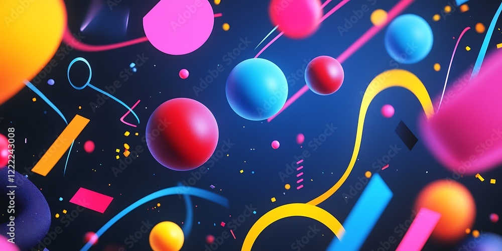 Aufkleber minimal abstract background for branding and product presentation
