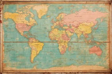 Vintage World Map