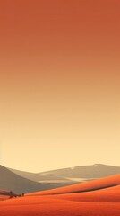 Landscape outdoors horizon desert.