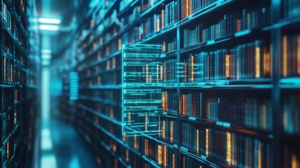 A digital library powered by blockchain