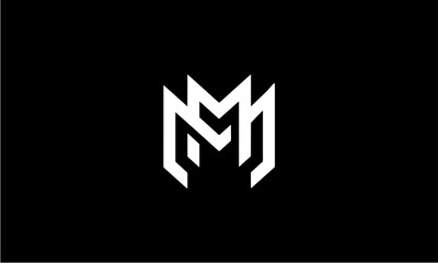 M logo vector