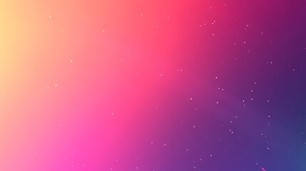 Obraz premium Abstract Pink and Purple Gradient Background with Glimmering Stars