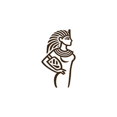 Egyptian Goddess Logo