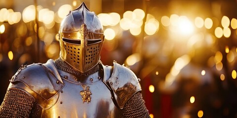 white knight in shining armor 