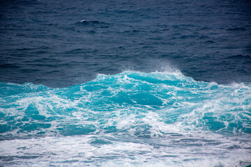 奄美大島の冬の海の風景