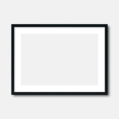Frame mockups with mat, Poster frame, White mat frame mockups