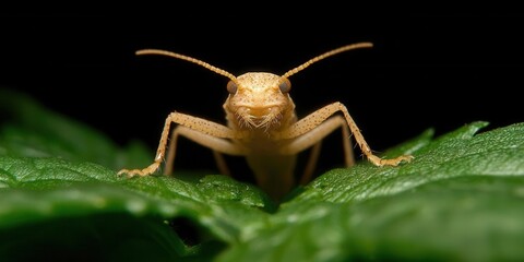 Fototapeta premium Soft focus on insects in macro view, natural macro shot + insects + soft,