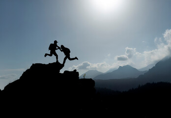 Fighting spirit and success to reach the summit together
