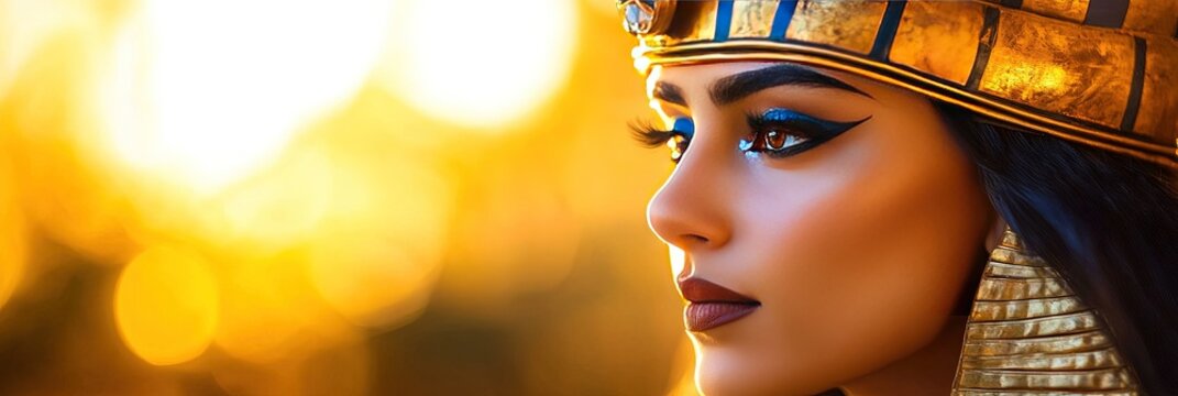 modern ancient egyptian goddess and queen