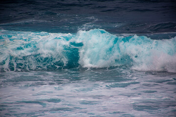 奄美大島の冬の海の風景