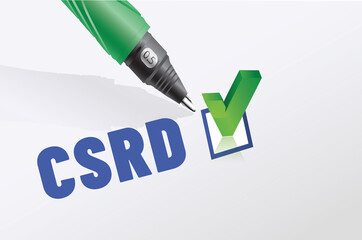 CSRD - acronyme - Corporate Sustainability Reporting Directive
