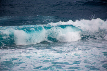 奄美大島の冬の海の風景