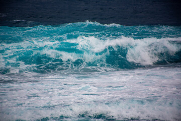 奄美大島の冬の海の風景