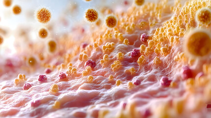 Atopic dermatitis eczema hives urticaria health visualization showing how skin inflammation itching are managed with topical treatments under Immunology and Allergy
