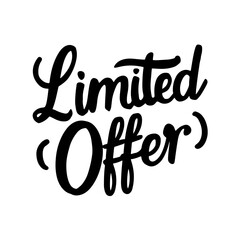 Limited offer tag vector
