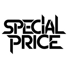 Special price tag vector