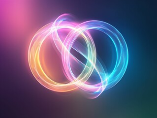 Luminous Infinity Loops