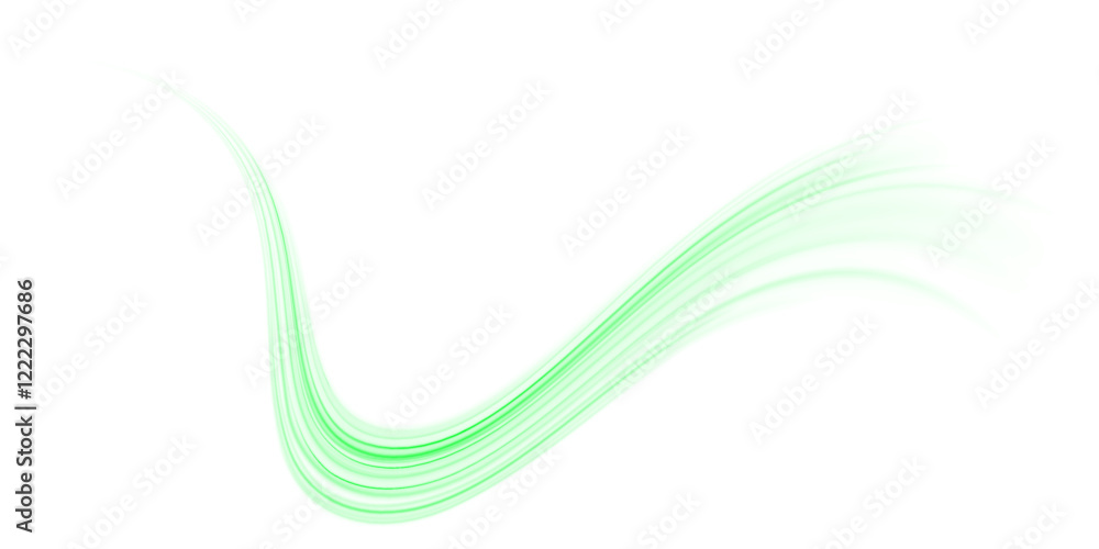 Wall mural png futuristic technological style. png abstract background with speed lines. neon color rays vector