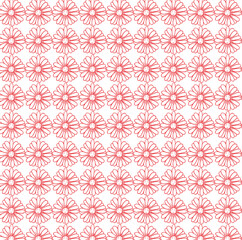 seamless pattern with flowers