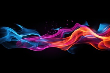 Obraz premium Flame backgrounds pattern purple.