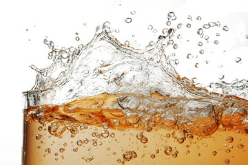 water splash isolated on white, transparent background, PNG files