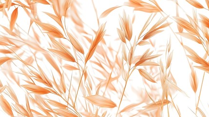 A close-up image showcasing a collection of vibrant orange and brown leaves scattered on the ground, evoking a sense of autumn's beauty and tranquility.