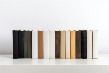 Naklejka premium Book publication furniture library.