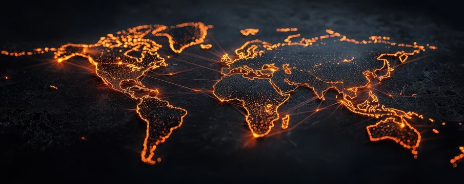 Disruption in global supply chain logistics a visual overview