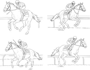 Horse Racing Sequence