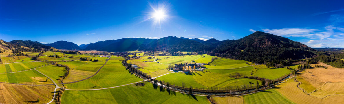 Germany, Bavaria, East Allgaeu, Unterammergau, Kochel-Filz
