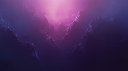 Abstract light background with mountains in bright red light