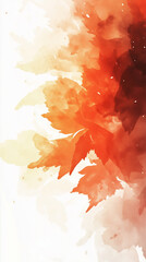 Background made of red blobs of paint