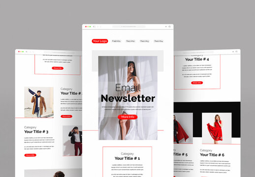 Email Newsletter Layout
