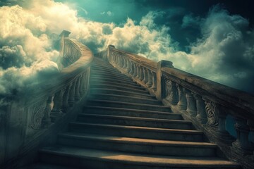 Obraz premium Stairway To Heaven staircase stairway heaven.