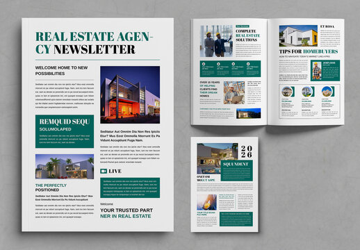 Real Estate Newsletter Template