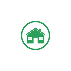 Home house icon isolated on transparent background