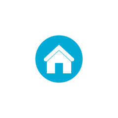 Home house icon isolated on transparent background
