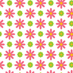 seamless pattern with flowers