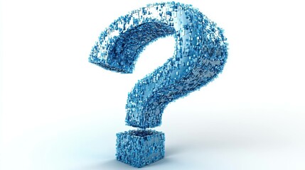 Blue Wall Inquiry is a vivid blue background with a large question mark that is perfect for arousing interest or stimulating thought. It also has plenty of room for more text or messages