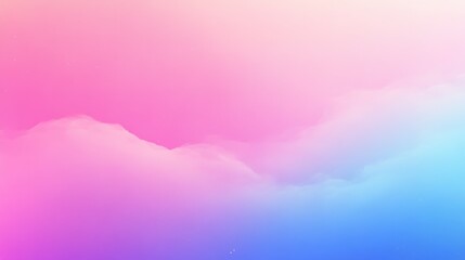 Abstract Pink and Blue Cloud Dreamy Background