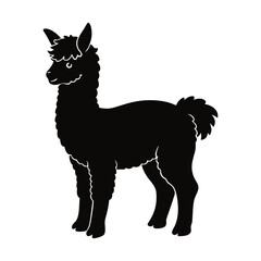silhouette of a donkey vector illustrations
