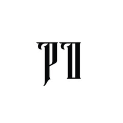PO monogram logo design letter text name symbol monochrome logotype alphabet character simple logo