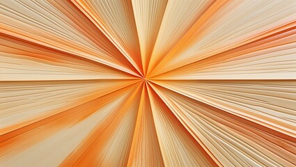 Obraz premium Orange Burst Art Design