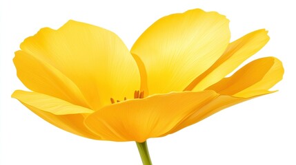 Yellow Tulip Blossom
