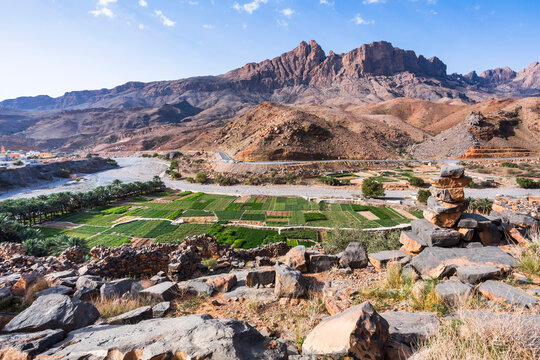 Fields of Al Hamra, Ad Dakhiliyah, Oman