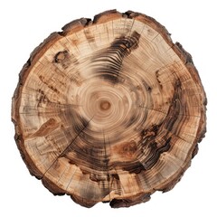 Obraz premium Natural tree trunk cross-section